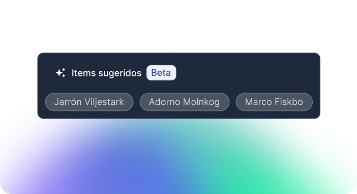 Recomendaciones de productos según historial y cliente