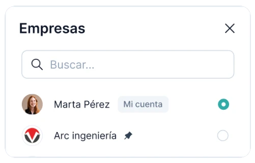 Espacio Contador multi-empresa