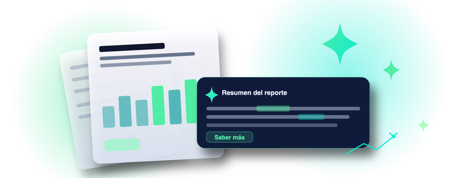 Análisis de reportes con IA