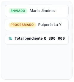 Control de cobros