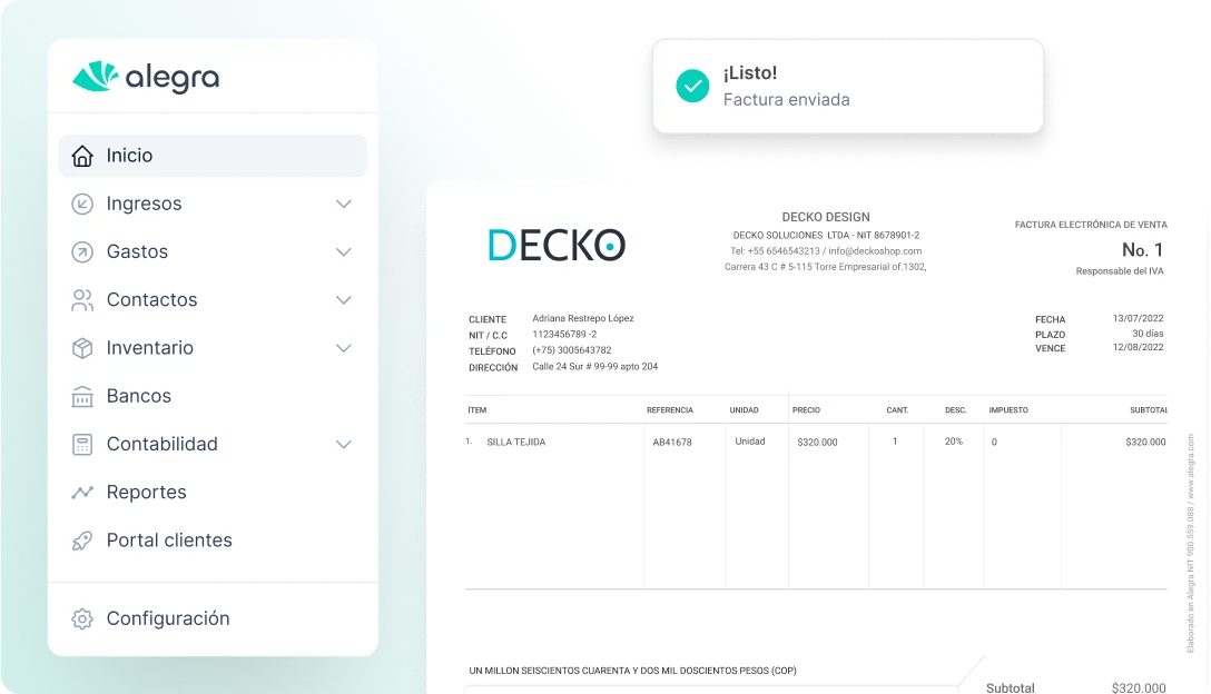  Alegra Facturación