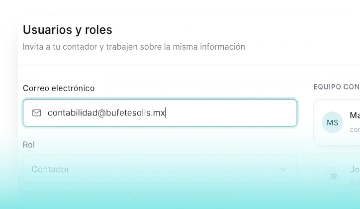 Conexión con tu contador