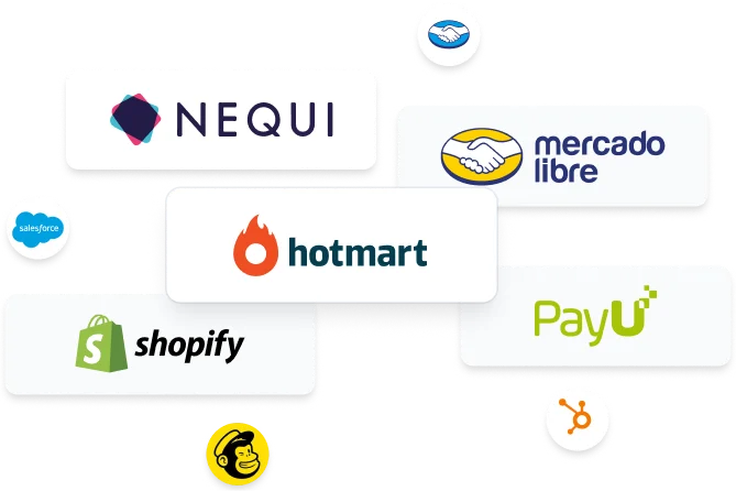 Integraciones Alegra Colombia - Nequi, Mercado Libre, Hotmart, Shopify, PayU